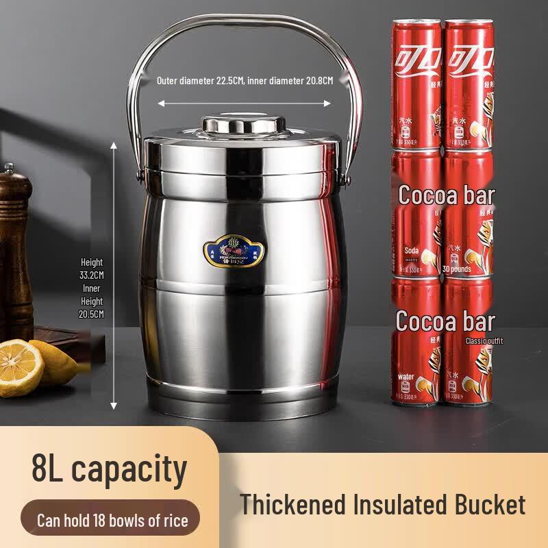 YouLuo 2-Layer Stainless Steel Vacuum Insulated Lunch Box