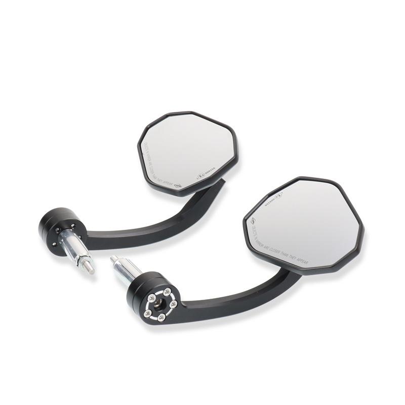 Fit For Street Triple 675 765 Street Triple R/S Speed Triple Street 675 1050 Motorcycle 7/8" 22mm Handle Bar End Rearview Mirror
