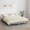 VidaXL Weighted Blanket Light Cream 220x230 Cm 11 Kg Fabric 3154879