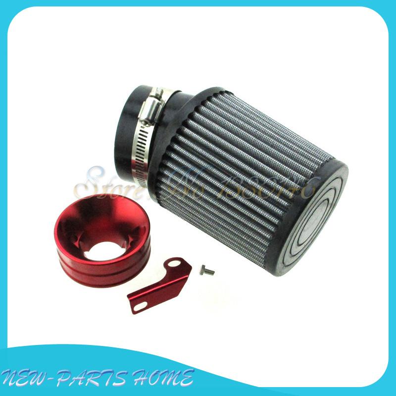 62mm Luftfilter & Adapter-Kit für 6,5 PS Honda Clone GX160 GX200 Go-Kart