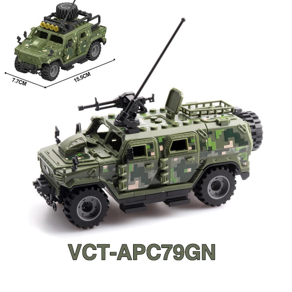 Hummer blindat militar Tanc Stryker Mașină Armata SUA Rusia Soldat Război Modern Arme Model Cărămizi de construcție Cărămidă Copii Jucării Copil