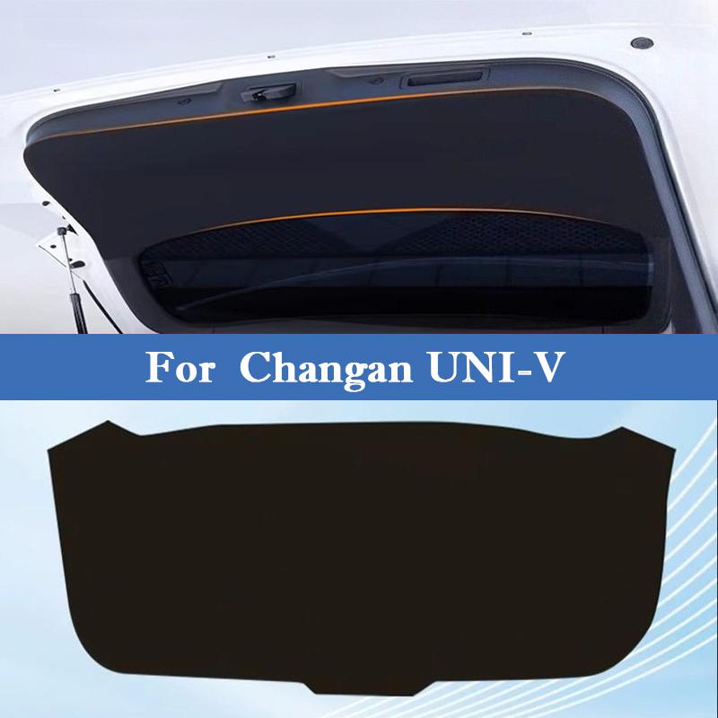 Für Changan UNI-V Auto Kofferraumtür Anti-Tritt-Schutz Heckklappe Kratzschutz Aufkleber Matte Ladeboden Innenzubehör