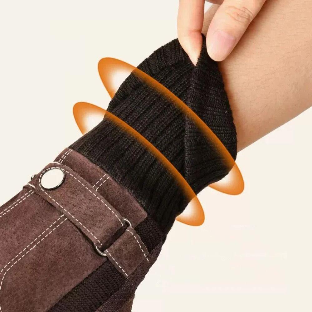Full Finger Winter Men Gloves Touch Screen Men Mittens New Warm Casual Gloves