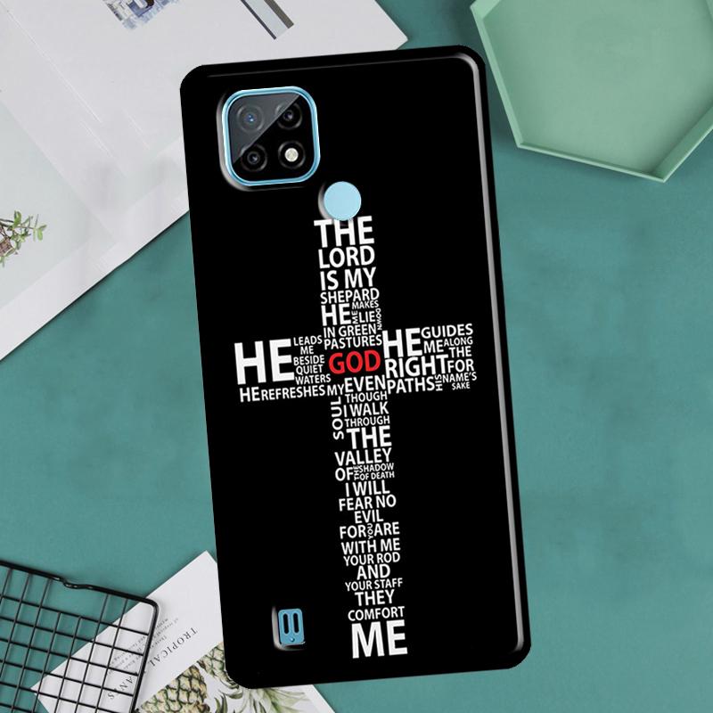 Faith Christian Religious Jesus Case For Realme 9 Pro Plus 8 8i 9i C35 GT Neo 2 Cover For OnePlus 10 9 Pro Nord2 8T 9R 10R