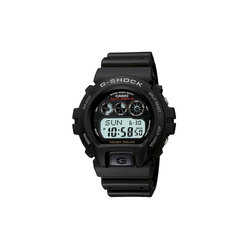 

Casio G-SHOCK Classic Series Six Bureau Radio Fluorescent Lighting Solar Movement Resin Strap Japanese and Korean Watch Men s Watch Black GW-6900-1 чёрный