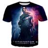 2026 Klassischer Film Terminator T-Shirt Herren/Damen 3D Gedruckte T-Shirts Sommer Mode Lässig Harajuku Stil T-Shirt Streetwear Oberteile