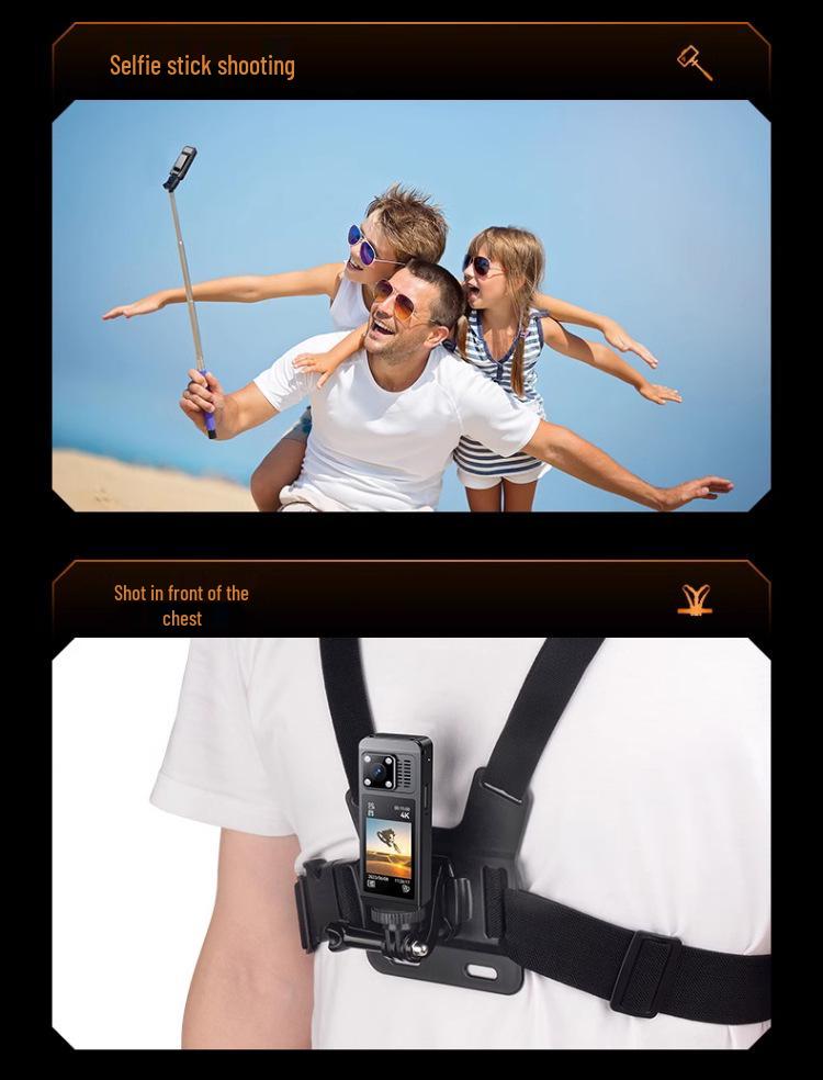 Cross-Border A200 Sports Camera: Multifunctional Digital Camera for Motorcycle Vlogging