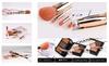 Cute and Portable Makeup Brush Set with a Dedicated Makeup Pouch 4-in-1 (pink)