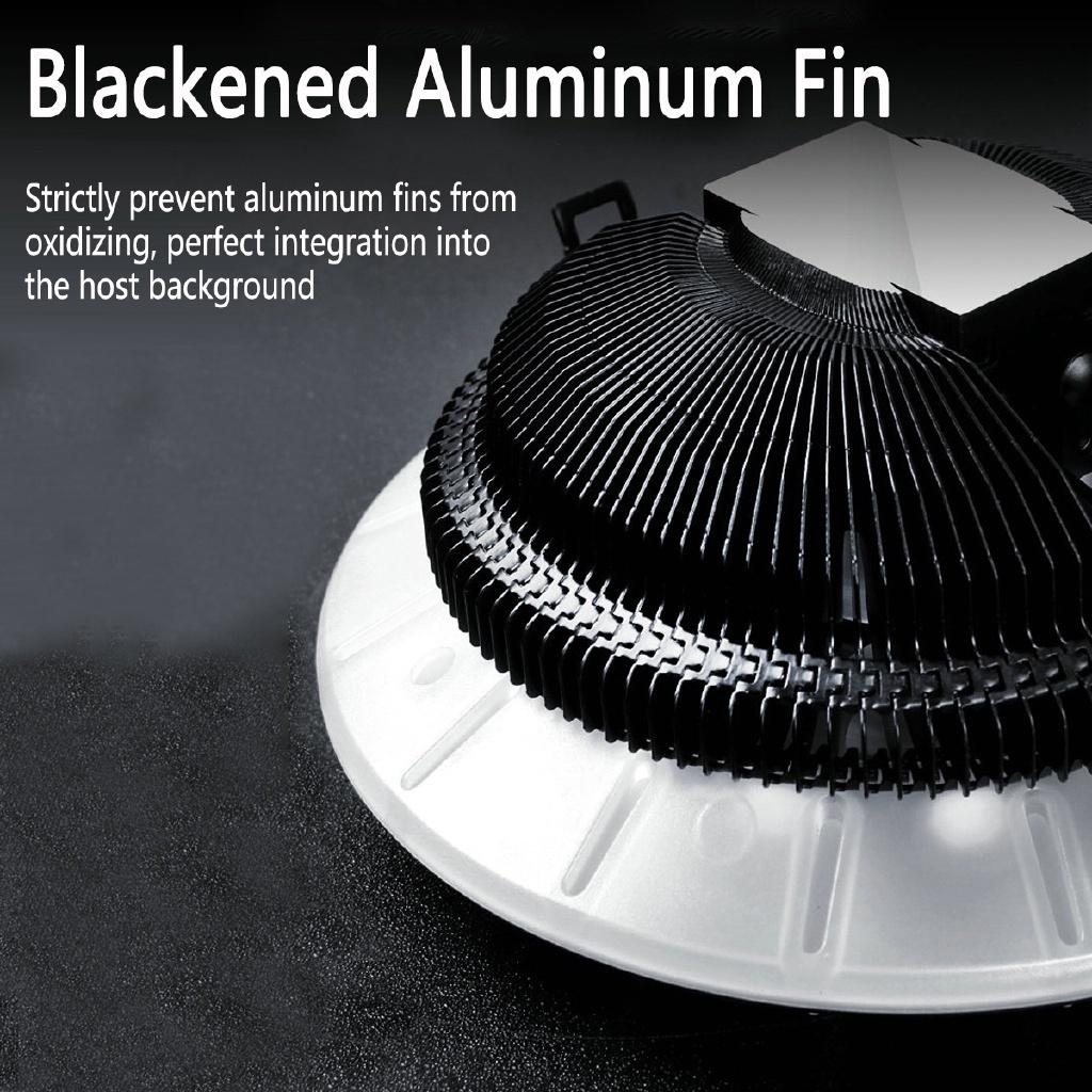 New RGB CPU Cooler RGB Cooling Fan Universal Quiet Cooler Heatsink Fan for LGA 115X/775 AMD FM2/FM1/AM3+/AM4/AM2/940/939/754