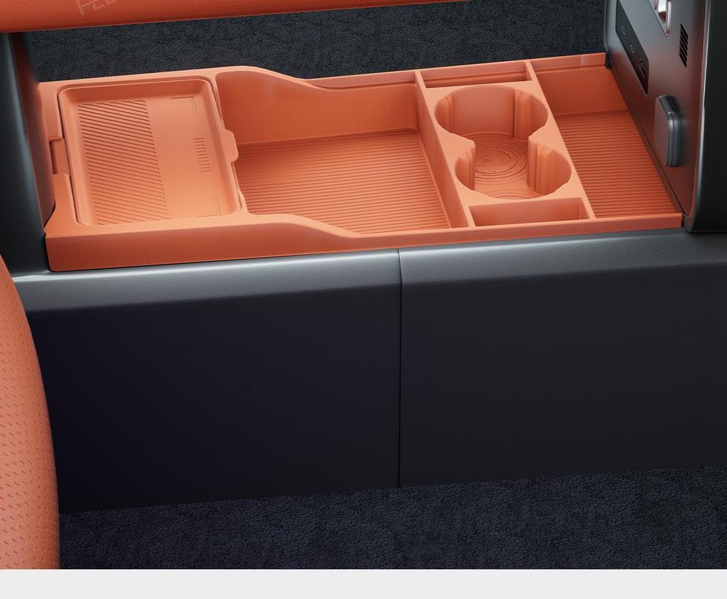 Equation Leopard Titanium 7 Silicone Console Storage Box - Partitioned Interior Accessories