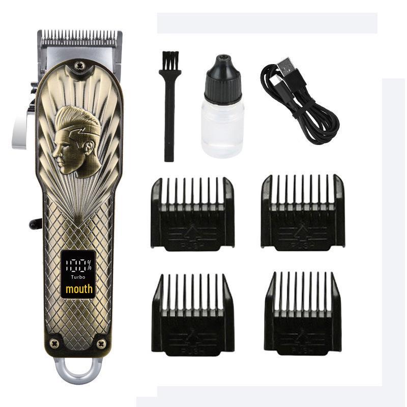 Professional High-Power Electric Hair Clipper for Home and Barber Use