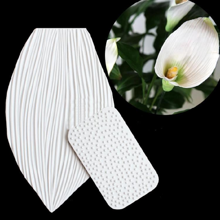 Flexible Silicone Mold For Handcrafted Sugar Flower And Leaf Cake Embellishments Baking Tool Kitchen Gadget