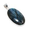 Labradorite Gemstone Handmade 925 Sterling Silver Jewelry Pendant 2.36" SU-9922