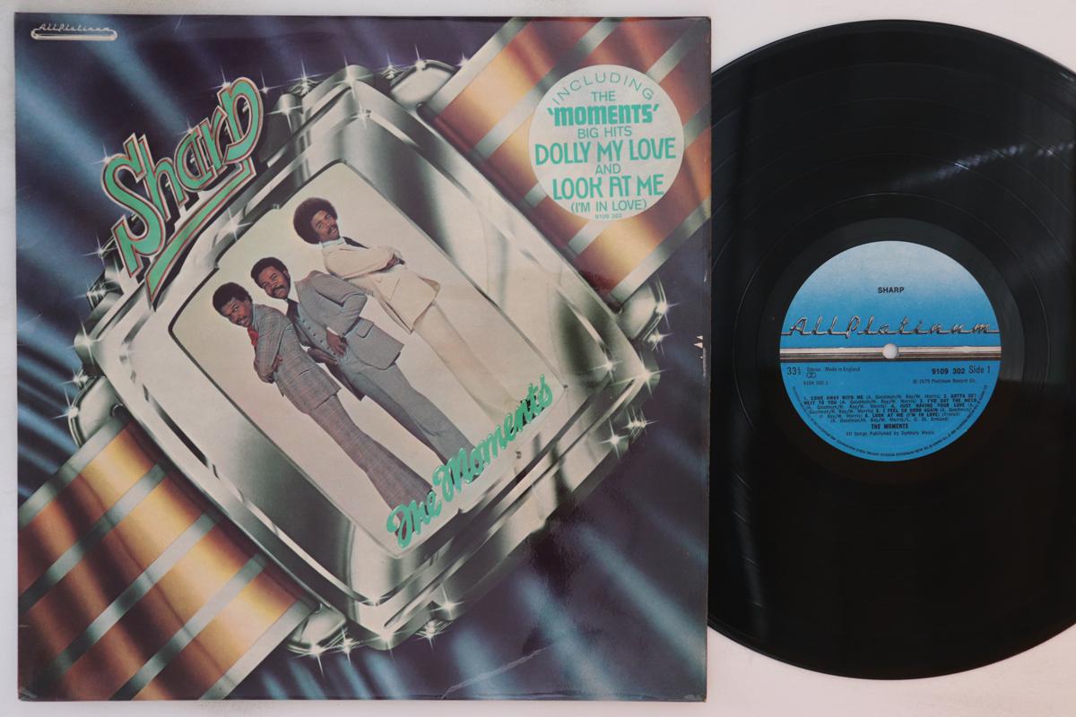 

LP Record MOMENTS Sharp 9109302 ALL PLATINUM 1975 UK SoulFunk Used