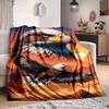1pc Eagle, Wildlife Blanket Lightweight Blanket Throw Blanket For Sofa, Bed, Travel, Camping, Livingroom, Office, Couch, Chair Yy251010098