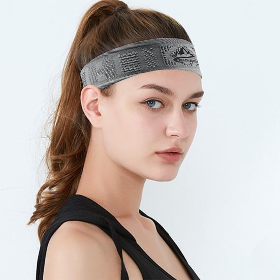 Sports Headband Sweat Absorbing Breathable Stretch Outdoor Fitness Running Yoga Cycling Basketball Sweatband Men Women Hair Accessories