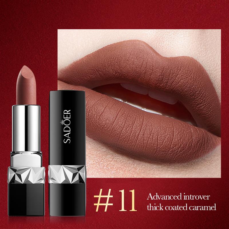 Matte Lipstick Luxury Velvet Lip Gloss Lip Glaze High Pigmented Long Lasting Lipstick Saturation Woman Makeup Lip Lipstick