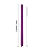 Straight Straw with Brush Tubes Reusable Metal Straw 304 Stainless Steel Drinking Straws Large 12mm Bubble Tea Milkshake Straw