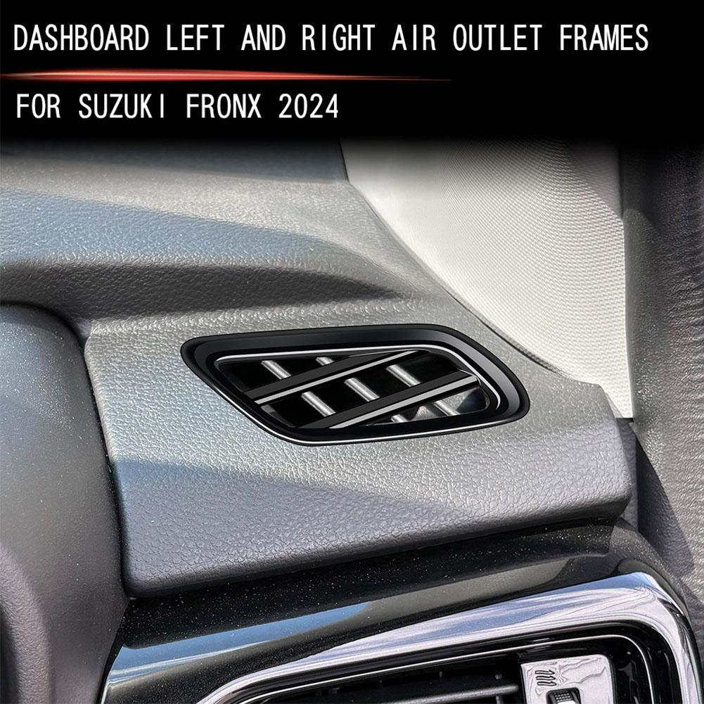 2pcs Air Conditioning Outlet Frame Car Dashboard Air Outlet Frame Cover for Suzuki FRONX Interior Accessories 2025 2025