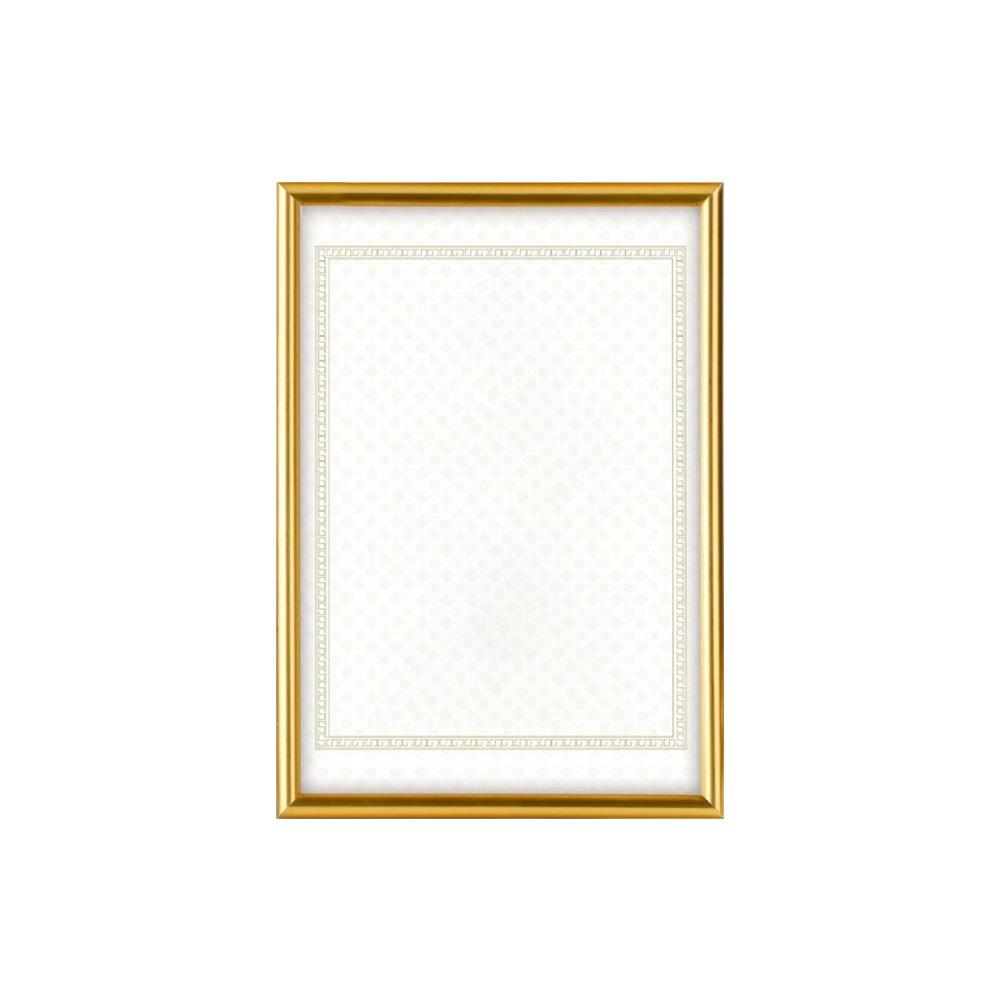 Decorative Ornaments A4 Certificate Frame PVC DIY Wall Commercial Photo Picture Frame Document Holder Frame