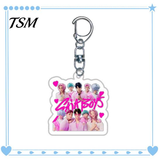 Character Keychain Witch Hunter Acrylic Anime Pendant Holder Exquisite Vivid Expression Bag Accessory