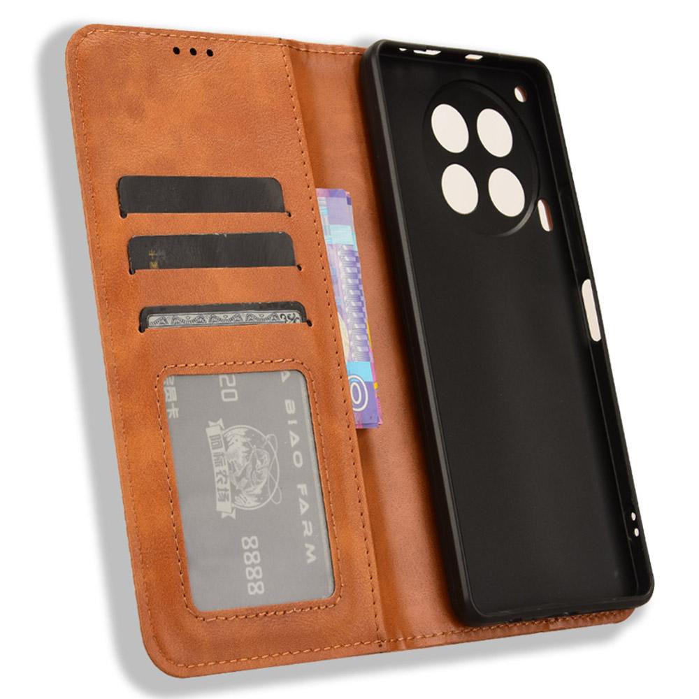 For TECNO Camon 30 4G CL6/5G CL7 Case Wallet PU Leather Flip Phone Stand Cover