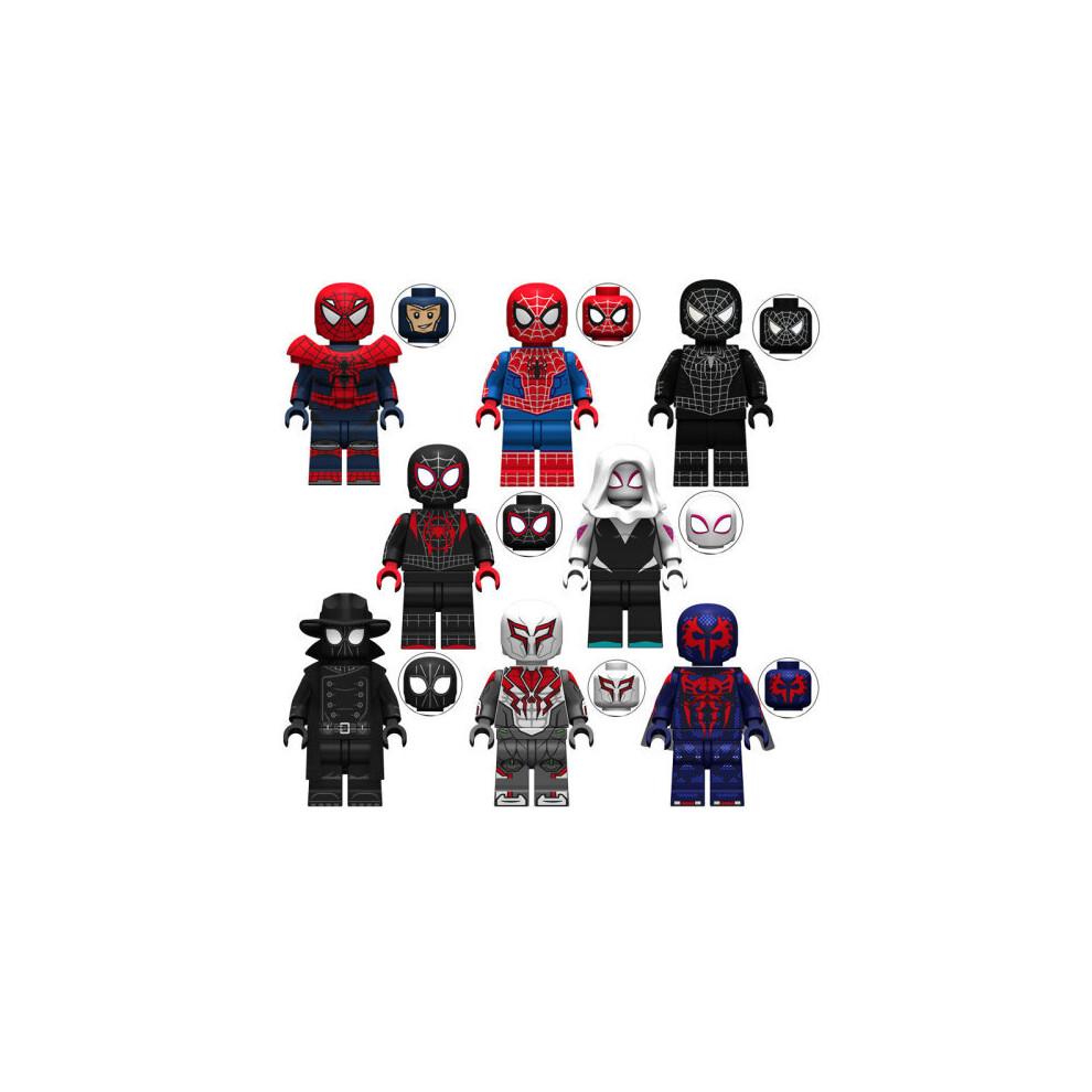 18 szt. DC Spider-Man Marvel Superbohaterowie Minifigurki Zabawki Pasujące do Lego