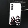 D-Demon S-Slayer Anime Phone Case For Samsung Galaxy A52 A12 A51 S21 Edge S22ULTRA S23 S24 S20LITE Plus Ultra Transparent Cover