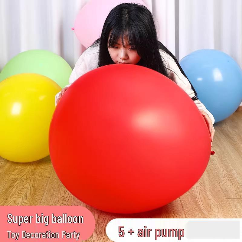 Extra-Große Explosionsgeschützte Ballons für Kinder - Dicke, Langlebige Latex-Spielzeuge für Draußen