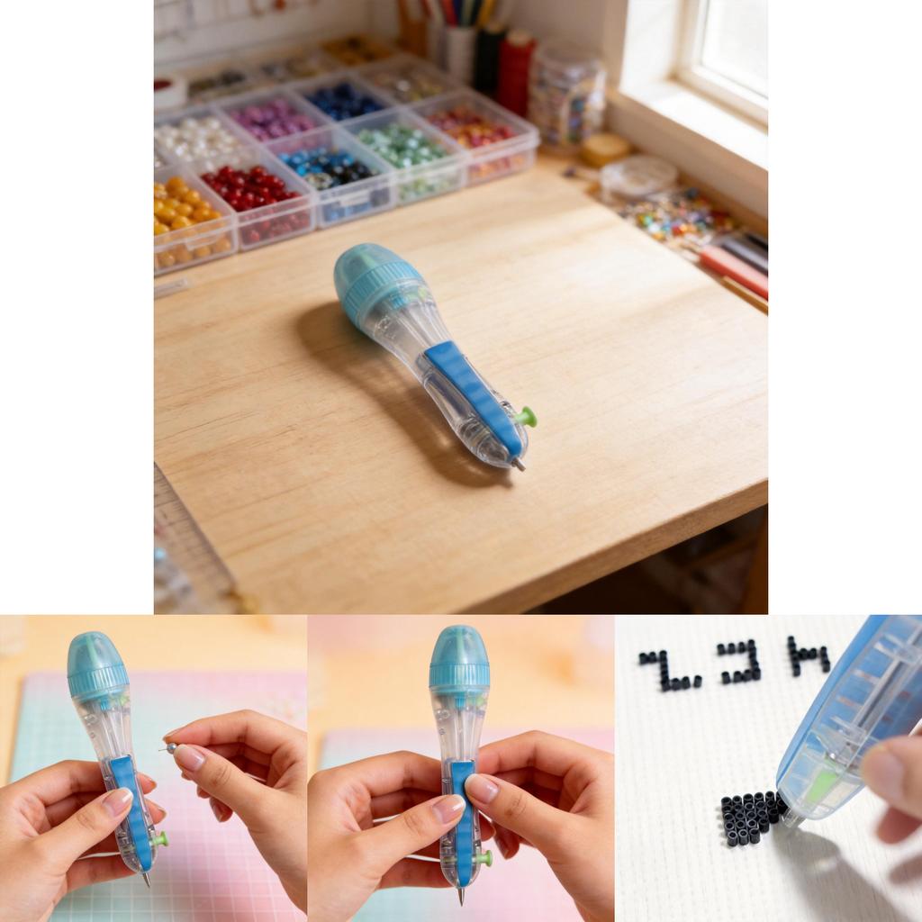 Plastic Storage Press Pen Diy Craft Kit For Kids And Teens