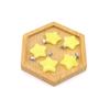 Agate Star Pendant Necklace Jewelry Powder Crystal Necklace Fashion Valentine'S Day Gift 20 * 6