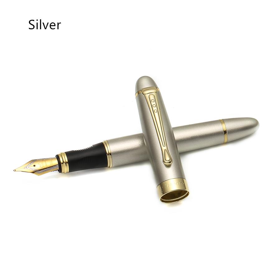 Jinhao Classic Fountain Pen, Luxury Gold Trim Iraurita Tip Medium Writing, Jin Hao 450 Office Signature School Calligraphy A6293