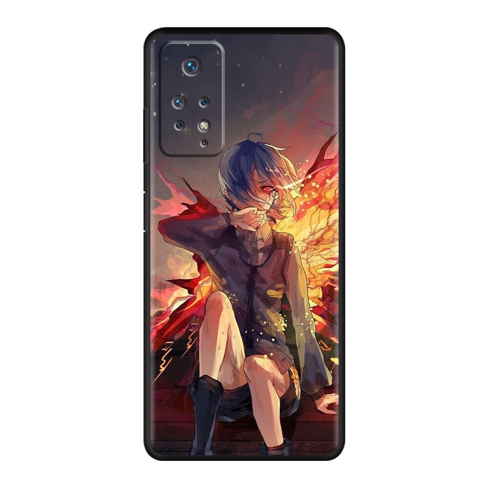 Anime Manga Tokyo Ghouls Phone Funda Trend Silicone For Xiaomi Redmi 8 9A 9T 7 K40 9 11 Pro 9S 9C 10 8T 10C K40S