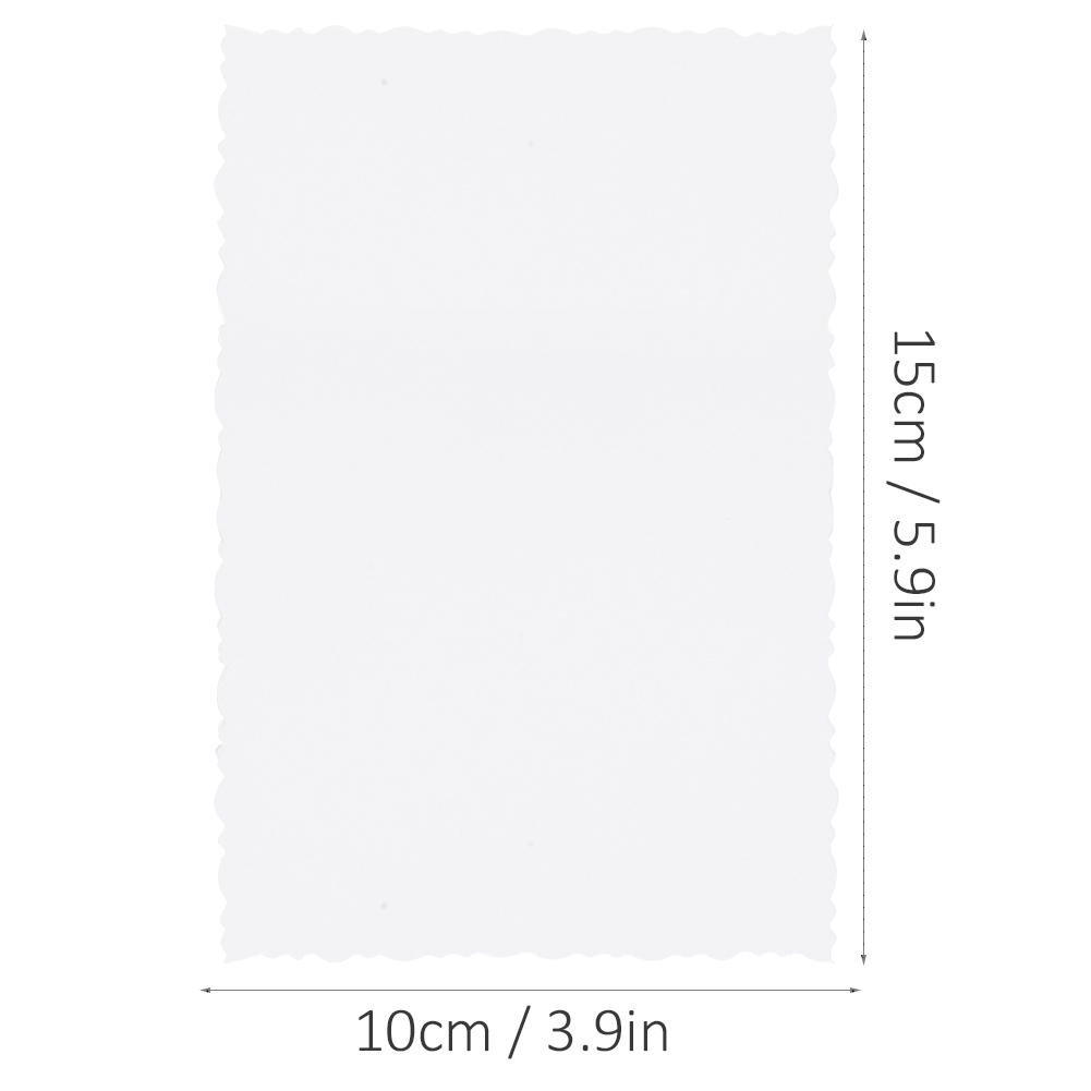100Pcs White Cardstock Paper Thick Chipboard Used for Book Cover Tagboard Photobook Envelope