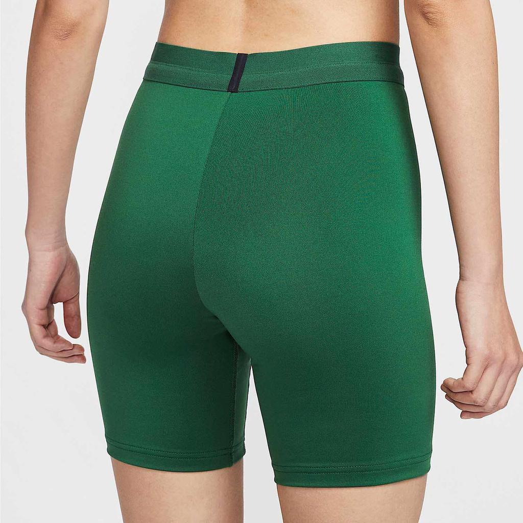 New Nike Dri Fit Sports Shorts Women's Canyon Green IB8900-341