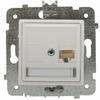 Polmark Rosa Internet Socket Rj45 White 1 Pc