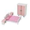 Children Simulation Miniature Dollhouse Bedroom Scene Small Furniture Home Role Playing Educational 