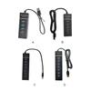 4/7 Ports USB Hub 1 USB3.0&3 USB 2.0 Ports USB Docking Station Cable 30/120cm USB Splitter Adapter for Laptop PC Computer