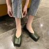 Spring New Mary Jane Women's Shoes Retro Squaretoe Flat Fashion Minimalist Loafers Ladies Casual Lightweight Shoes Mujer Zapatos