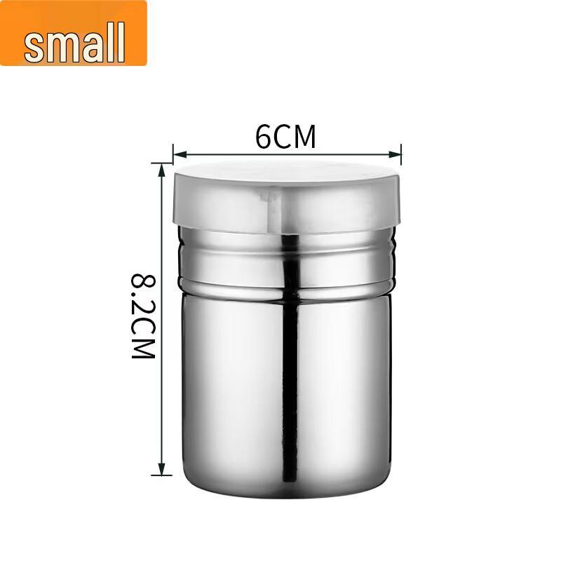Mailang Stainless Steel Powder Shaker Set 3 Count