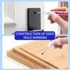 32/20mm Waterproof White Oily Deep Hole Long Nib Head Markers Pen Set for Metal Perforating Bathroom Woodworking Decoration Tool