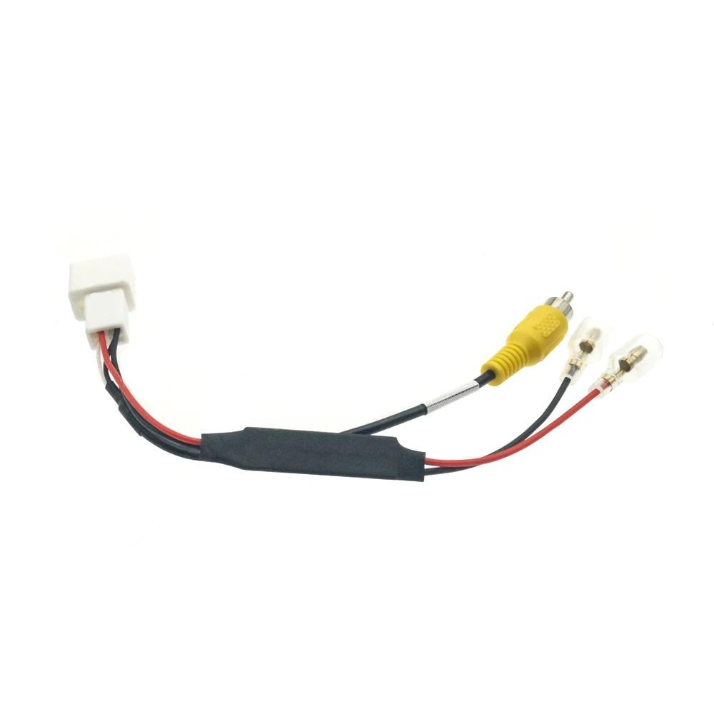 Car 4-pin Reverse Camera Output Video Wiring Cable For Toyota Original Factory