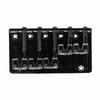 Metal Guitar Bridge Compact Saddle Compatible for Luthiers