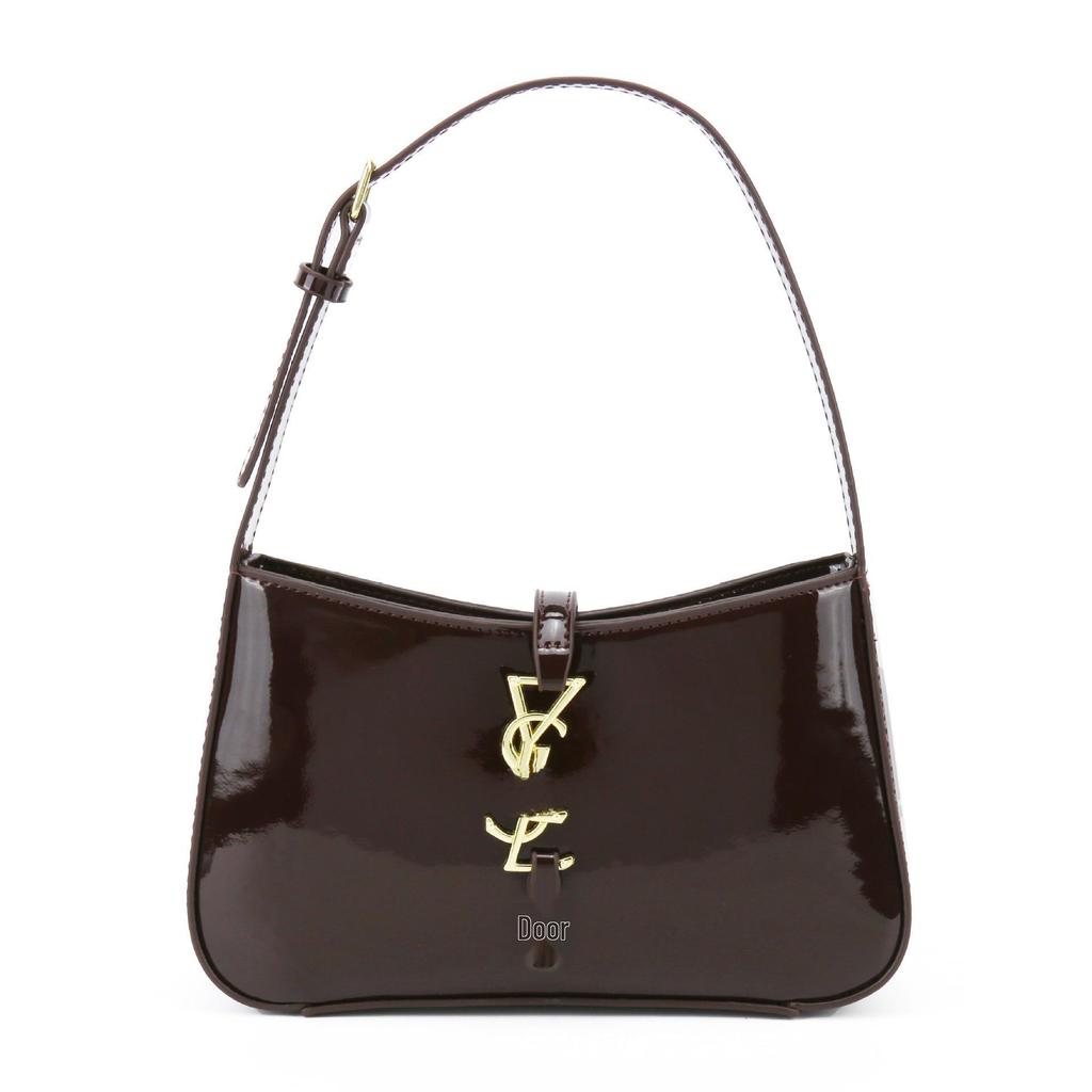 2025 Geantă de umăr de nișă versatilă de culoare solidă exclusivă pentru femei