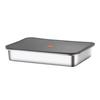 304 Stainless Steel Dumpling Tray: Food Grade Quick Freeze & Fresh-Keeping Box for Refrigerator Storage