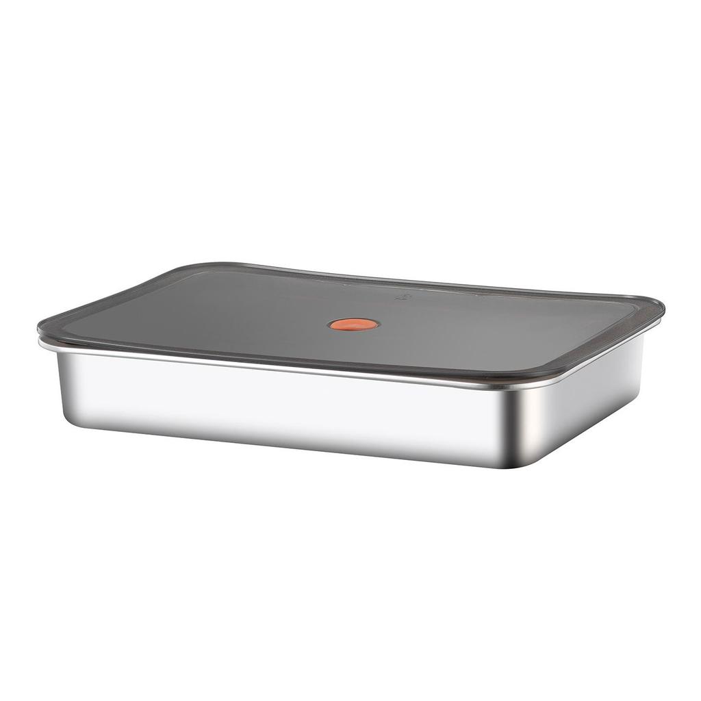 304 Stainless Steel Dumpling Tray: Food Grade Quick Freeze & Fresh-Keeping Box for Refrigerator Storage