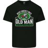An Old Unisex With a Tractor Farmer Funny Unisexs Light Cotton TShirt