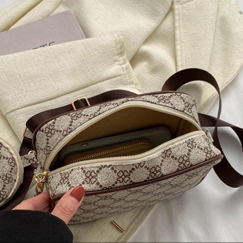 Small Design Spring New Casual Shoulder Bag Fashionable and Simple Crossbody Bag Personalized and Fashionable Small Square Bag