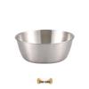 ZISIZ 304 Stainless Steel Serving Bowl with Handle