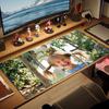 Pippi Longstocking Custom Name Large Size Mouse Pad Large Gaming Table Cushion Non-slip Laptop Tablet Big Mousepad XXL Mat Mini PC Playmat With Lock E